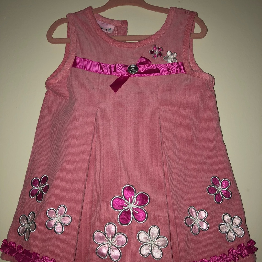 Pink baby girl dress